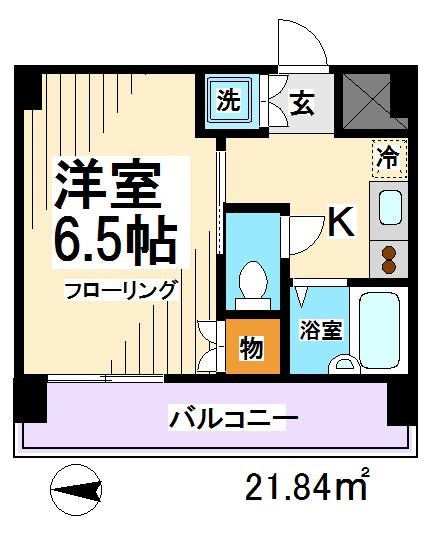 ルーブル上北沢  間取り