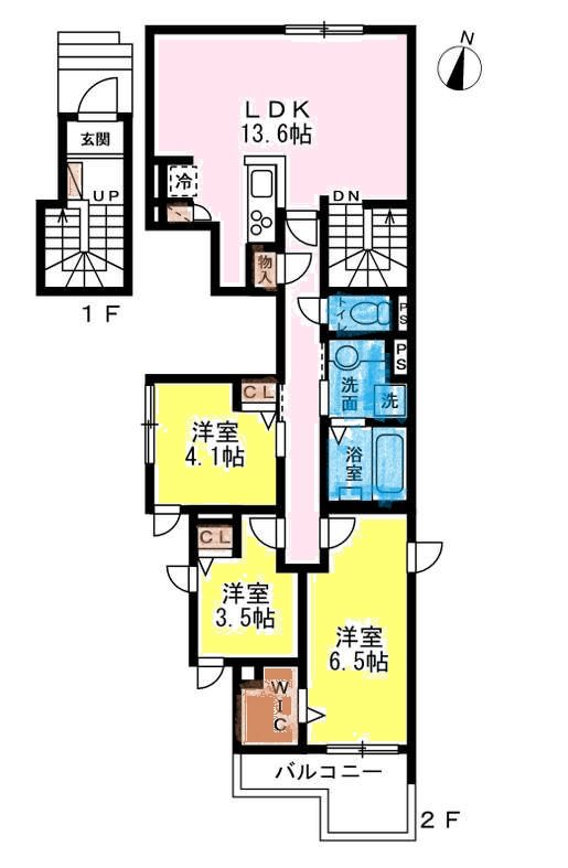 City　bright SHIBUYA 間取り