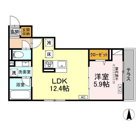 D-PRECIOUS深大寺東町 間取り