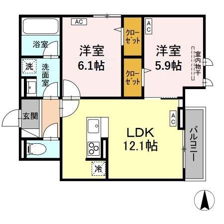 D-PRECIOUS深大寺東町 間取り