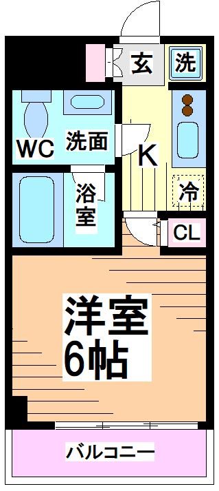 プレール・ドゥーク渋谷幡ヶ谷 間取り