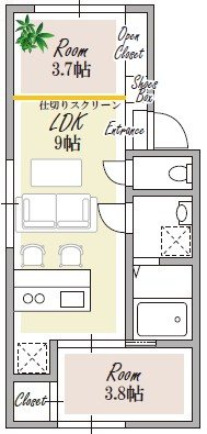 スタシア笹塚 間取り