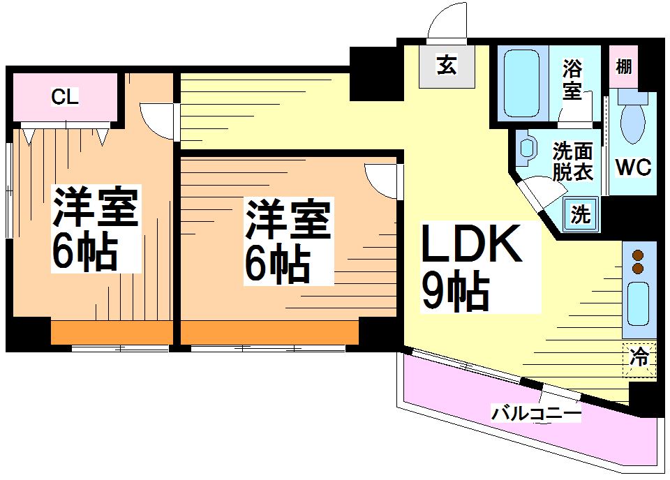ハイツ笹塚 間取り