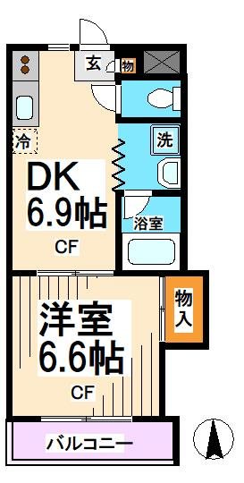 第7島田マンション  間取り
