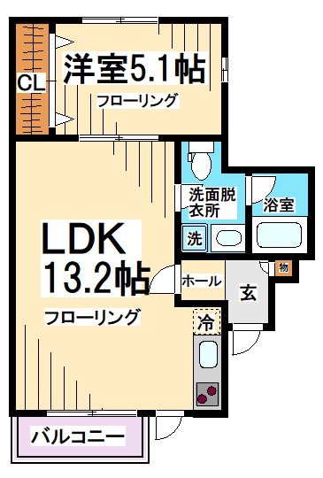 リキューザ永福 間取り