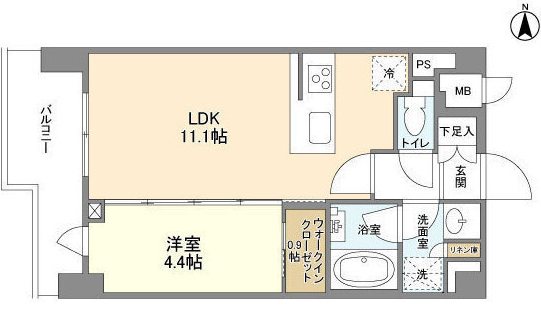 コンフォリア桜上水 間取り