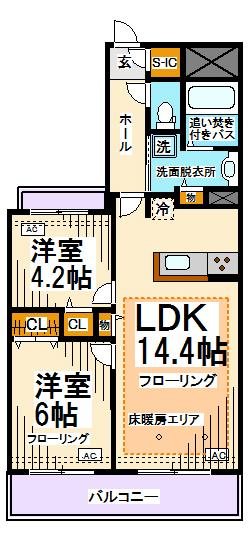 AZALETY上北沢  間取り