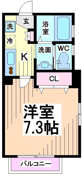 メゾンクレール 間取り
