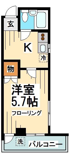 宮沢ハイツ 間取り