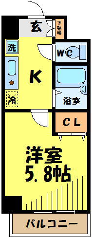 東京都府中市寿町３丁目 間取り