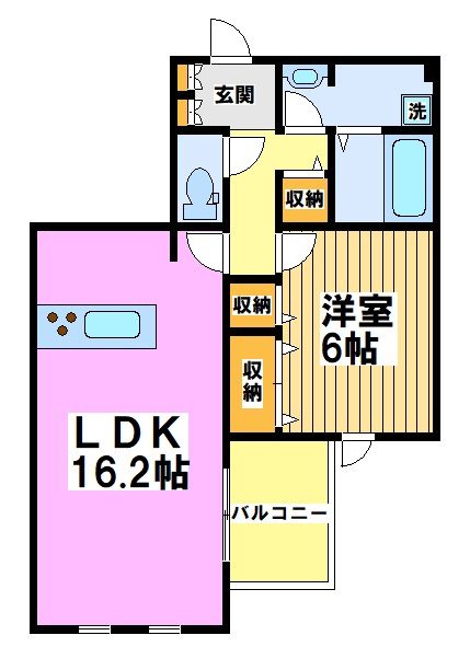 Beorc（ベオーク） 間取り