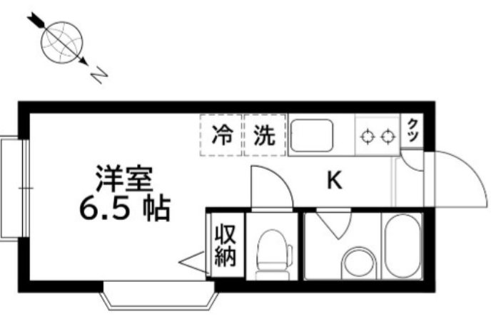ヒルサイドつつじヶ丘 212号室 間取り