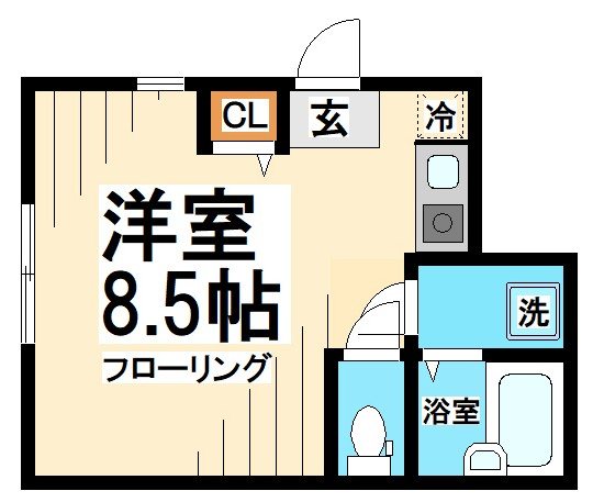 アペックス下高井戸Ⅱ 間取り