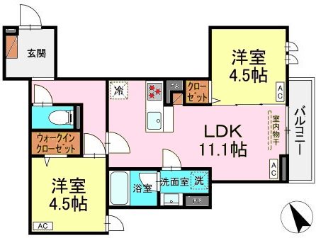 セレスティア桜上水 間取り