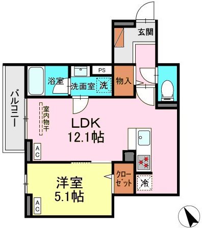 セレスティア桜上水 間取り