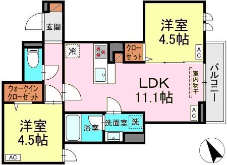 セレスティア桜上水 間取り
