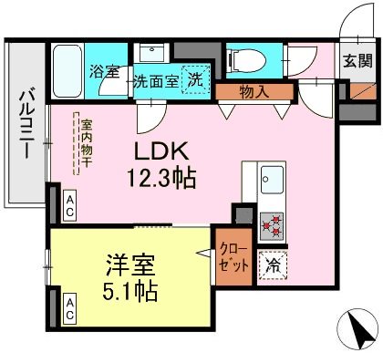 セレスティア桜上水 間取り