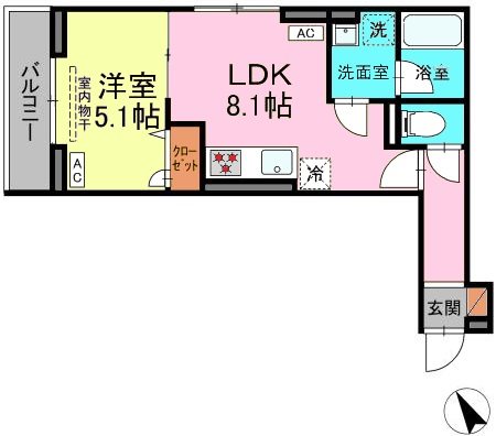 セレスティア桜上水 間取り