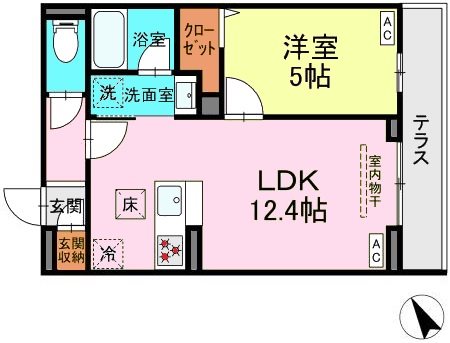 セレスティア桜上水 間取り