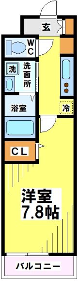 マイユクール 間取り図
