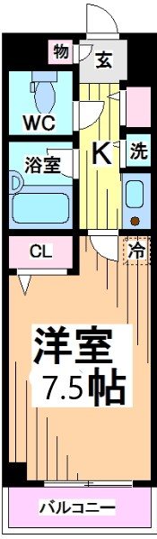 グランド・ガーラ笹塚　  間取り
