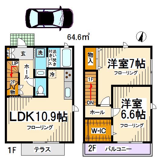 グランメール松原  間取り