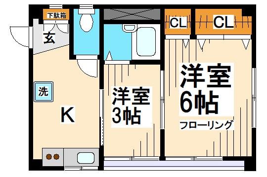 椿ビル 間取り図