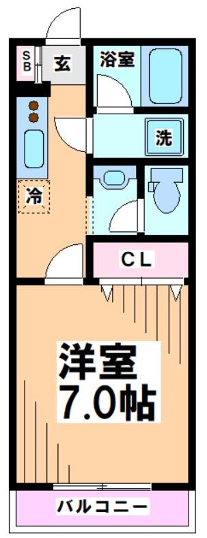 プレミール幡ヶ谷 間取り図