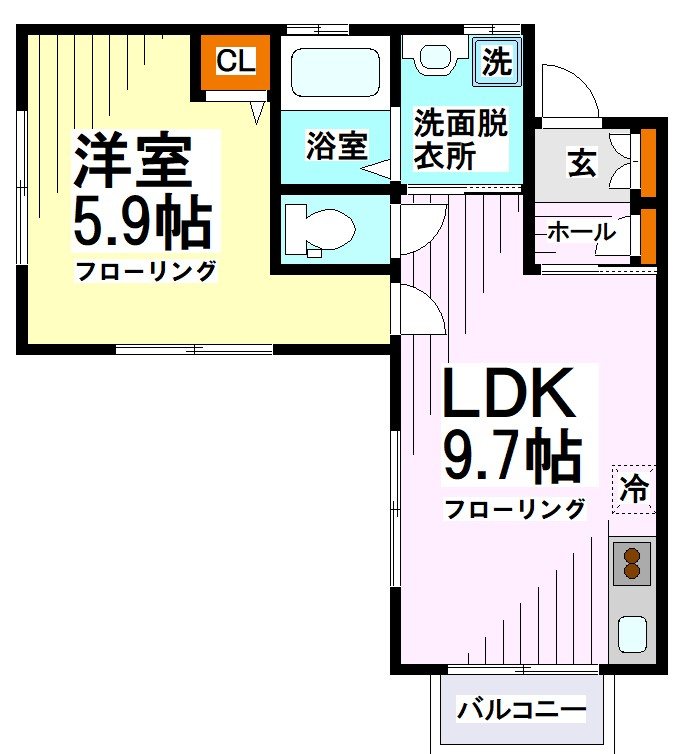 ヴィヴレゆうき 間取り