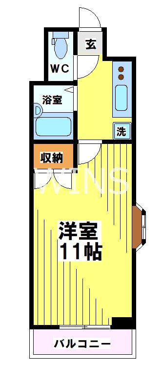 福岡県福岡市博多区築港本町 間取り