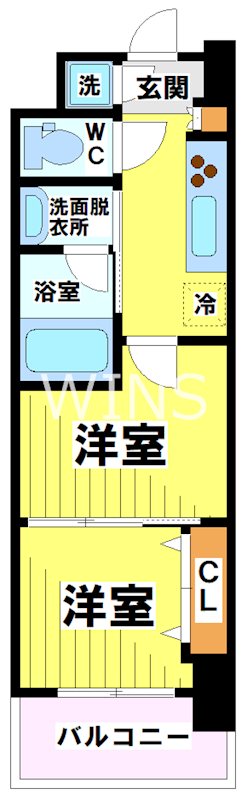 福岡県福岡市東区箱崎ふ頭３丁目 間取り