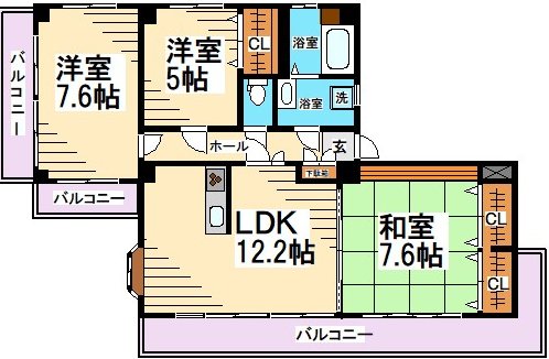 アイ・エヌ・ジー笹塚 間取り
