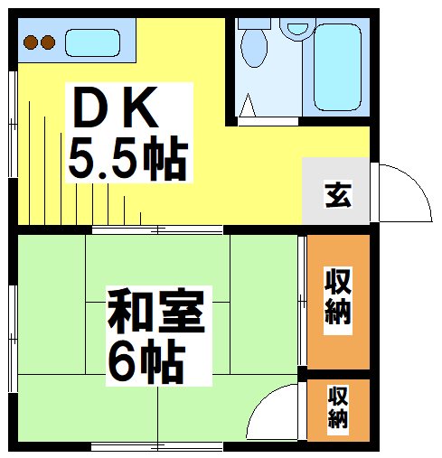 東京都調布市深大寺北町２丁目 間取り