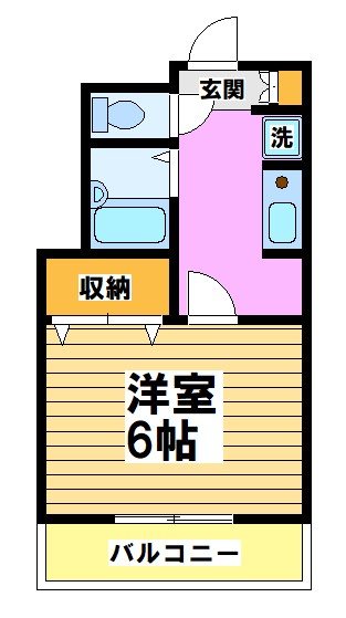 ハイツ神代 間取り