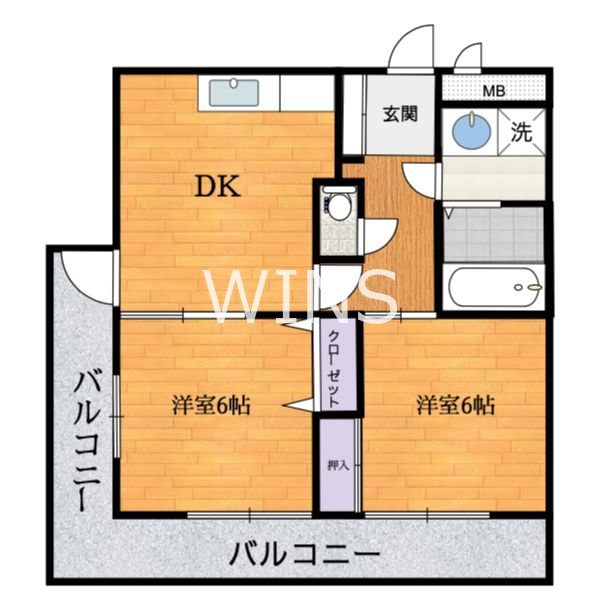 福岡県福岡市博多区博多駅南５丁目 間取り