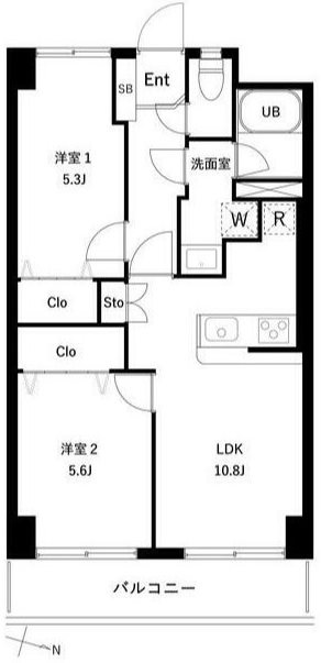 東京都調布市西つつじケ丘３丁目 間取り