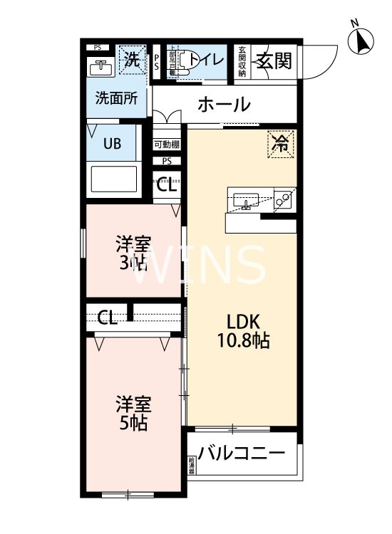 福岡県福岡市東区箱崎４丁目 間取り