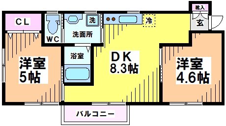 コーポトミミツ  間取り