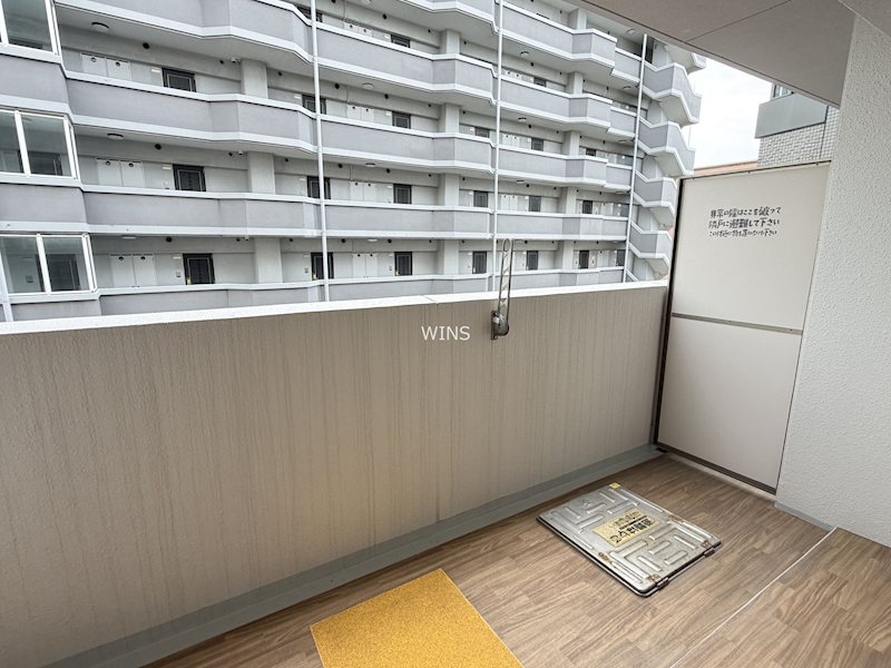 福岡県福岡市中央区荒戸３丁目 ベランダ
