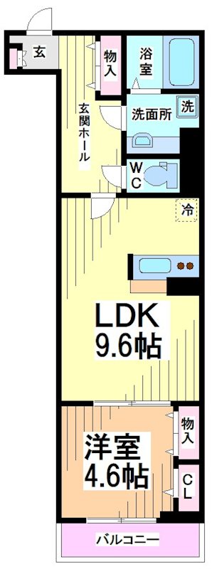 神奈川県川崎市多摩区登戸 間取り