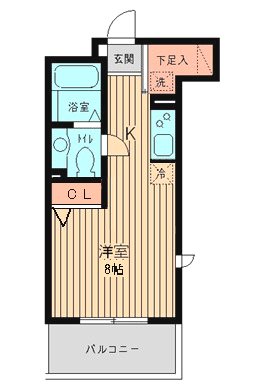 プロスペクト初台 間取り