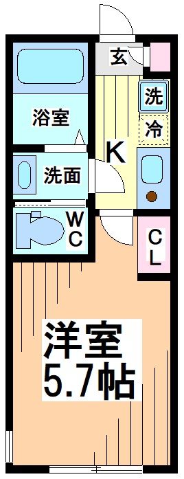 神奈川県川崎市多摩区菅北浦２丁目 間取り