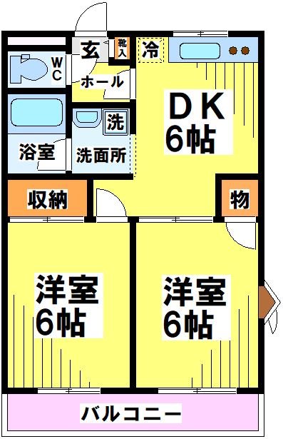 サンモール調布 間取り