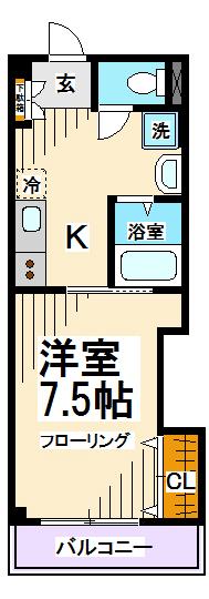 サンパラッツオ伍番館  間取り