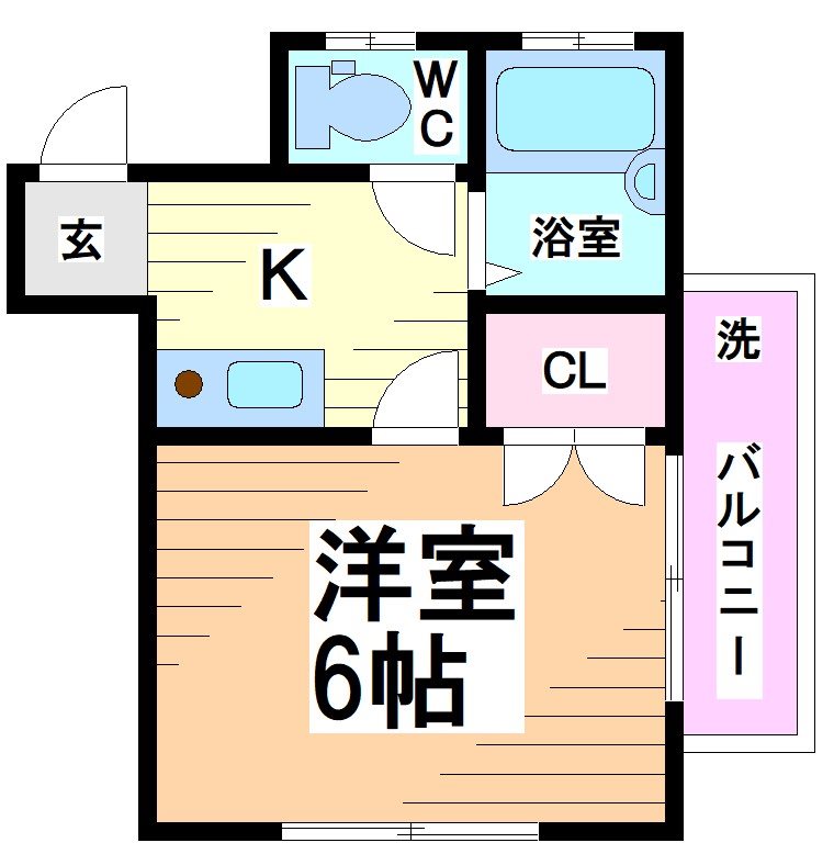 神奈川県川崎市多摩区長尾３丁目 間取り