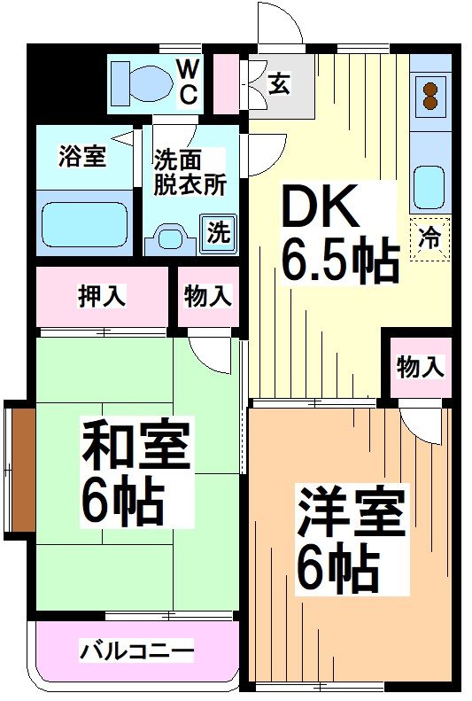 神奈川県川崎市多摩区堰１丁目 間取り