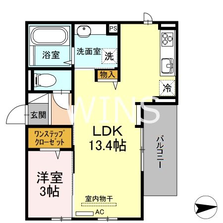 福岡県福岡市東区筥松２丁目 間取り