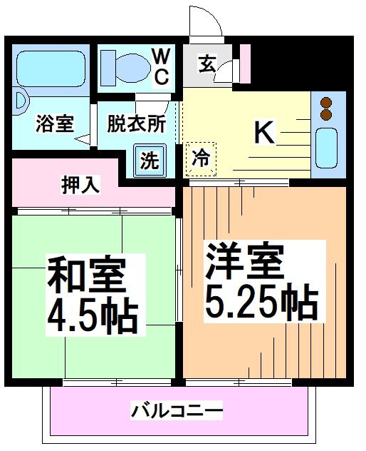 東京都世田谷区喜多見７丁目 間取り