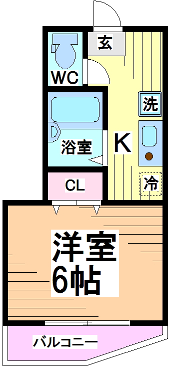 ロッシュ笹塚  間取り