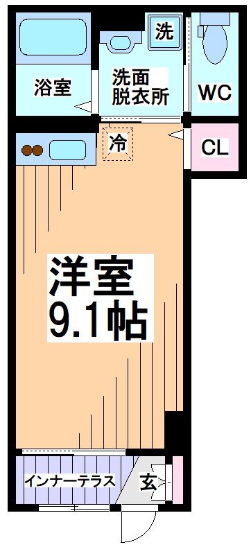 神奈川県川崎市多摩区三田４丁目 間取り